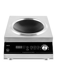 Настольная индукционная вок плита 5 кВт GetHof GH-50B2 Настольная индукционная вок плита 5 кВт GetHof GH-50B2