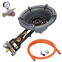 Горелка газовая GetHof CGS-25R1 + шланг + редуктор CG (вентиль СНГ) Горелка газовая GetHof CGS-25R1 + шланг + редуктор CG (вентиль СНГ)