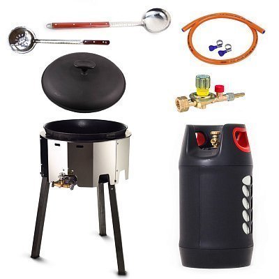 Казан 22 л Ситон + газовая двухконтурная печь 25 кВт + композитный баллон