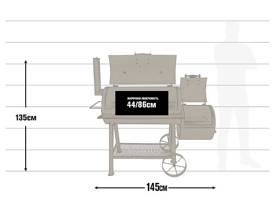 Коптильня Oklahoma Joe's Highland Offset