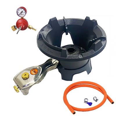 Горелка газовая GetHof CGS-35R2 + шланг + редуктор БПО (вентиль СНГ)