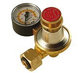 Газовый редуктор Gnali Bocia N422 для баллонов, СНГ, 6-8 кг/час, 0-4 бар