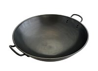 Сковорода-вок (Wok) стальная GetHof BlackStyle двуручный 40 см