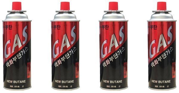 Газовый баллон "NEW BUTANE" 220 г (цанговый) 4 шт.