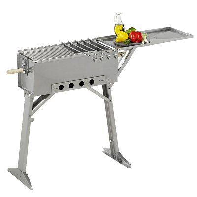 Мангал складной из нержавейки премиум "PIUM" ECK"