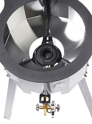 Печь под вок или казан GetHof 6-8 л компакт 20 кВт пропан