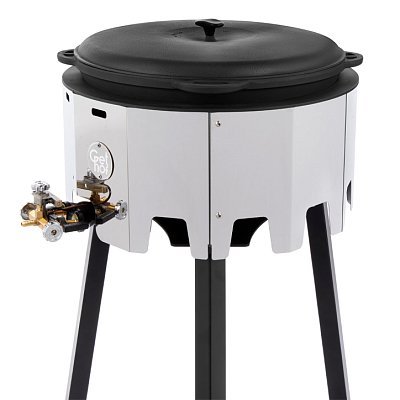 Печь газовая под казан GetHof 22-30 литра двухконтурная 25 кВт пропан