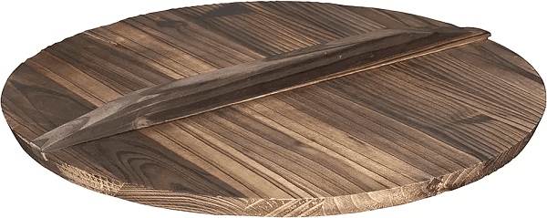 Крышка 360 мм для казана, вок, GetHof деревянная