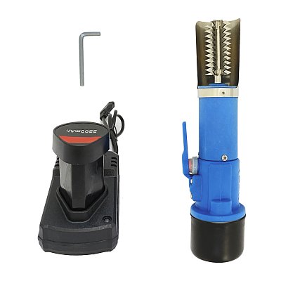 Электрическая рыбочистка GetHof с одним съемным аккумулятором Gen 1 