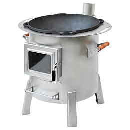 Печь ECK для казана 12 литров без термоизоляции без колесиков