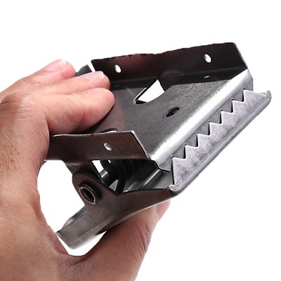 Зажим для чистки рыбы из нержавейки