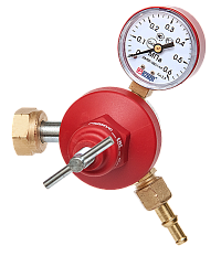 Газовый редуктор РЕДИУС БПО-5-КР1 для баллонов, СНГ, 9,4 кг/ч, 0-3,0 бар