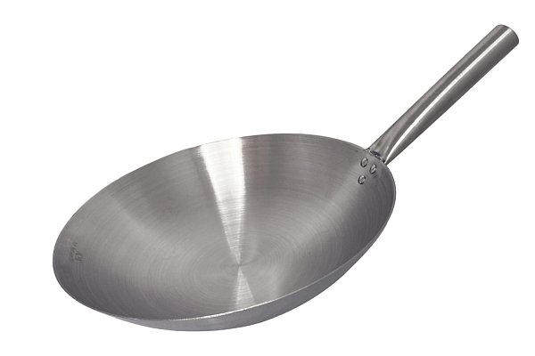 Вок сковорода 30 см GetHof, из нержавейки