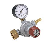 Газовый редуктор Cavagna Group для баллонов, СНГ, 8-14 кг/час, 0,5-4 бар, с манометром
