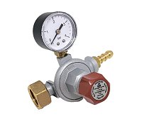 Газовый редуктор Cavagna Group для баллонов, СНГ, 8-14 кг/час, 0,5-4 бар, с манометром
