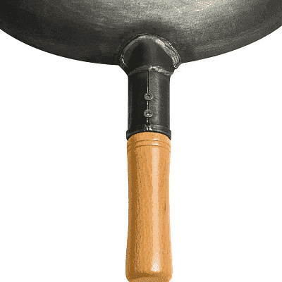 Вок сковорода 36 см GetHof Pro Wok, стальной, с дужкой