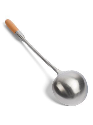 Ложка кулинарная для вок 160 мл GetHof Premium, деревянная ручка