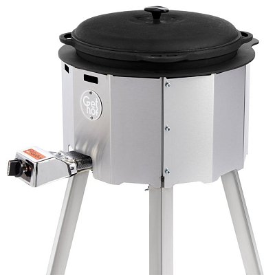 Печь газовая для казана GetHof 17 литров 10 кВт пропан