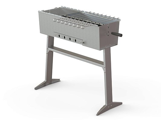 Мангал складной из нержавейки премиум "TEUTO BASIC" ECK"