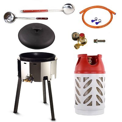 Казан 22 л Ситон + газовая двухконтурная печь 25 кВт + композитный баллон