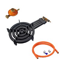 Форсунка горелки GetHof GB-22P+ шланг + редуктор GB (вентиль СНГ)