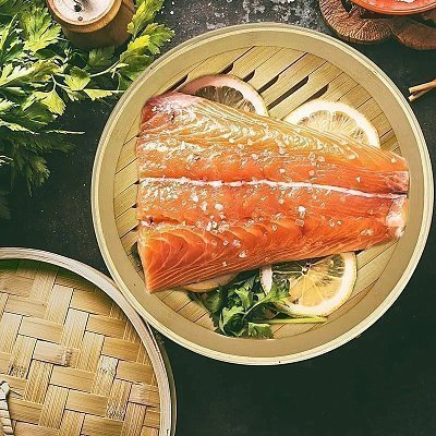 Бамбуковая пароварка 20 см GetHof (2 уровня + крышка) BP-200