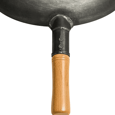 Вок сковорода 38 см GetHof Pro Wok, стальной, с дужкой