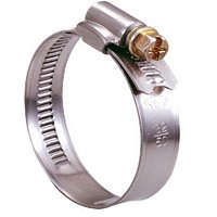 Хомут винтовой нержавейка 12-20 мм