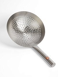 Шумовка для вок 30 см GetHof Premium, нержавеющая ручка