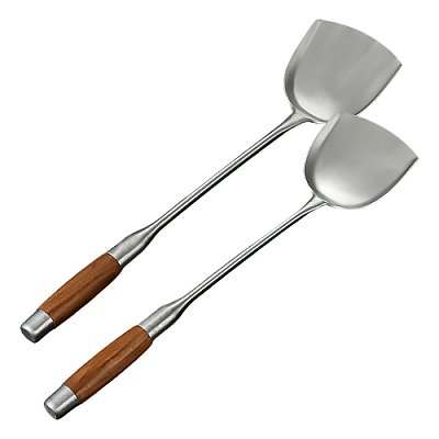 Лопатка для вок 130 мм GetHof Elite, деревянная ручка