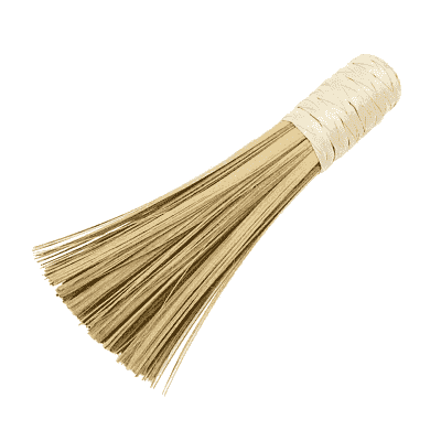 Щетка для вок, казана и саджа, 30 см GetHof, из бамбука