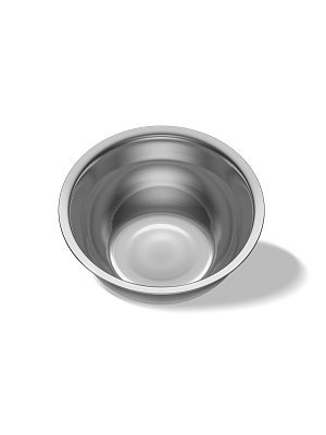 Миска для кухни из нержавеющей стали 340 мм GetHof 