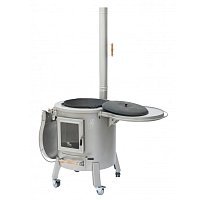 Печь ECK для казана 22 литра комби-барбекю ECK