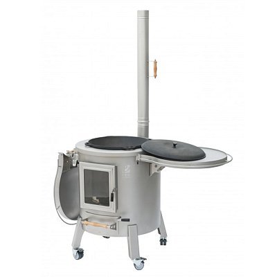 Печь ECK для казана 22 литра комби-барбекю ECK