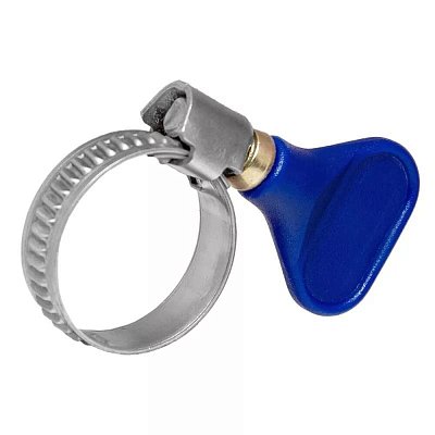 Хомут винтовой нержавейка 12-20 мм "Бабочка"