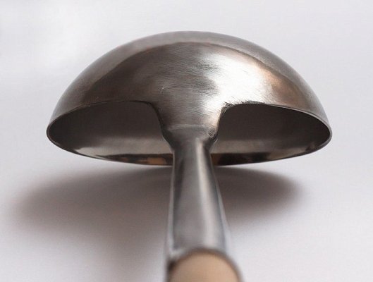 Ложка кулинарная для вок 160 мл GetHof Standard, деревянная ручка