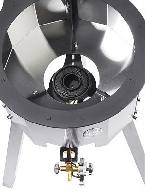 Печь газовая для казана GetHof 8 литров 20 кВт пропан