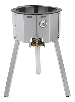 Печь газовая для казана GetHof 12 литров 25 кВт пропан