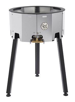 Печь газовая под казан GetHof 22-30 литра двухконтурная 25 кВт пропан