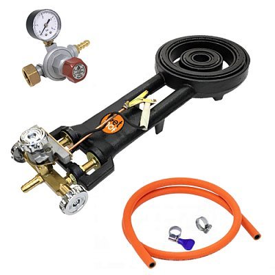 Форсунка горелки GetHof GS-25R1 + шланг + редуктор CG (вентиль СНГ)