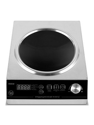 Настольная индукционная вок плита 3,5 кВт GetHof 35D2