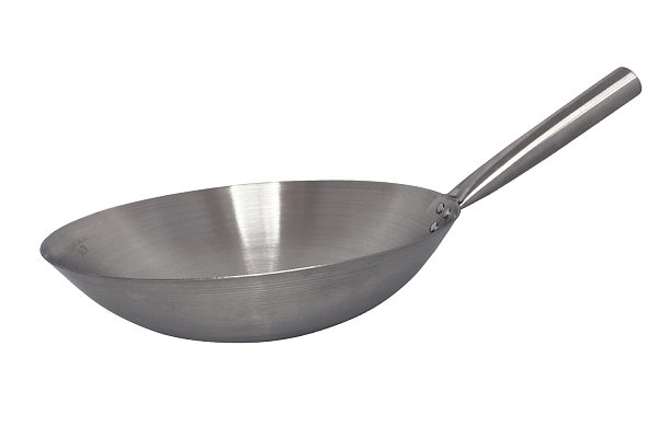 Вок сковорода 30 см GetHof, из нержавейки