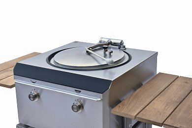 Термокрышка на шарнире для индукционного казана 22 литров ECK