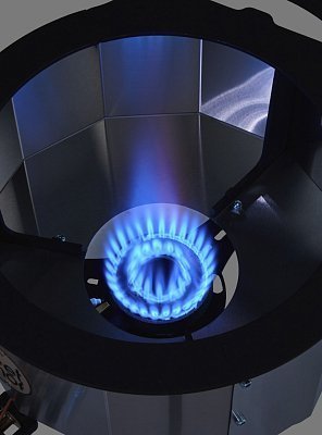 Печь газовая для казана GetHof 12 литров 20 кВт пропан