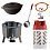 Казан 22 л Ситон + газовая печь 25 кВт + композитный баллон