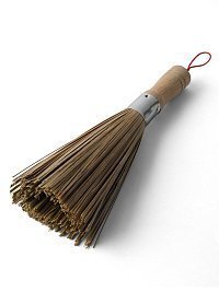 Щетка для вок, казана и саджа, 28 см GetHof, из бамбука