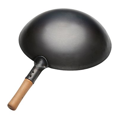 Вок сковорода 40 см GetHof Pro Wok, стальной