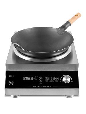 Настольная индукционная вок плита 5 кВт GetHof GH-50B2