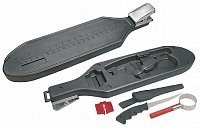 Доска для чистки рыбы с зажимом GetHof / Рыбочистка, нож, точилка