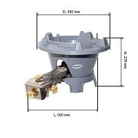Горелка газовая Wolmex 30 кВт CGS-30R2